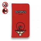 【手帳型ベルトなし】【Stick Case】【ワカボンド】WAKAMAKAシリーズ タコチュ