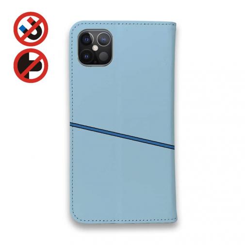 【手帳型ベルトなし】【Stick Case】イヤイヤ柴犬【白柴】(wakat)