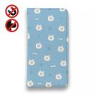 【手帳型ベルトなし】【Stick Case】柴犬いっぱい_白柴(wakat)