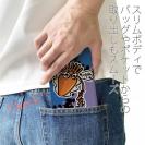 【手帳型ベルトなし】【Stick Case】【釣りざんまい】エギに釣られるアオリイカ_ビビッドカラー