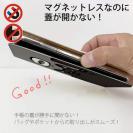 【手帳型ベルトなし】【Stick Case】ワーイなネコ_黒猫(wakat)
