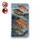 【手帳型ベルトなし】【Stick Case】【FISH MAN】ハードロックフィッシュゲーム ブルー