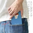 【手帳型ベルトなし】【Stick Case】シロクマさんスイカウマー(wakat)