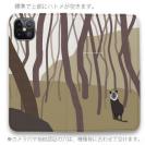【手帳型ベルトなし】【Stick Case】【FISH MAN】山シリーズ「カモシカ／山の神」