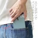【手帳型ベルトなし】【Stick Case】【FISH MAN】山シリーズ「ホシガラス／山岳の晴天」