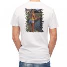 【Tシャツ】ルアーフィッシングを楽しむ女性