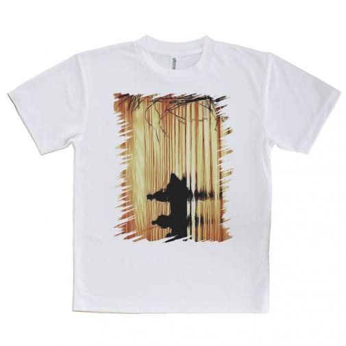 【Tシャツ】サンセットでボート釣り