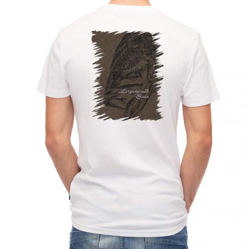 【Tシャツ】ブラックバス　茶