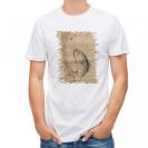 【Tシャツ】古紙とトラウト