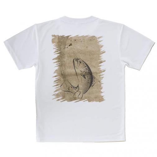 【Tシャツ】古紙とトラウト