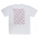 【Tシャツ】メジナ(グレ)の群れ　ピンク