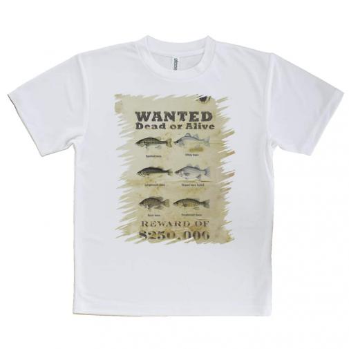 【Tシャツ】WANTED BASS