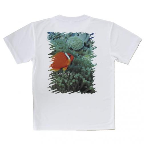 【Tシャツ】熱帯魚　No.3　ハマクマノミ
