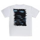 【Tシャツ】熱帯魚　No.12　魚の群泳