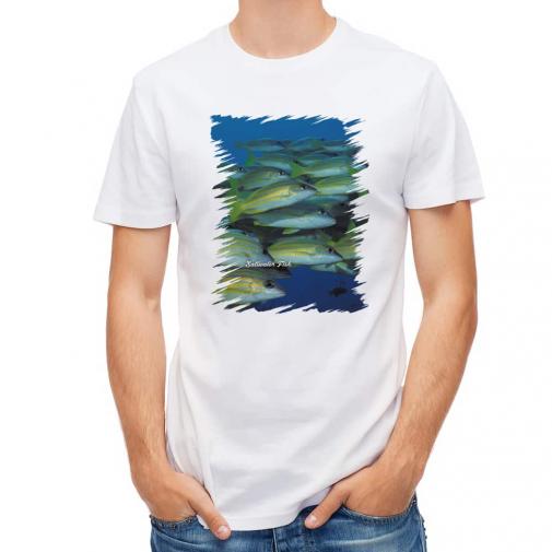 【Tシャツ】熱帯魚　No.14　ヨスジフエダイ