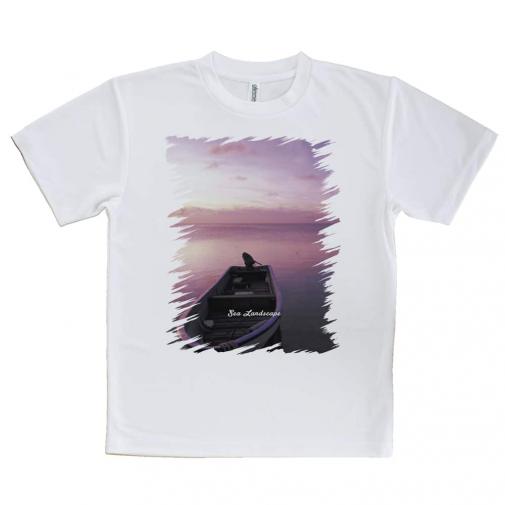 【Tシャツ】海の風景 オーキッドの朝