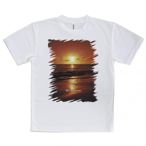 【Tシャツ】海の風景 サンセット