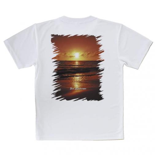 【Tシャツ】海の風景　サンセット
