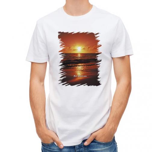 【Tシャツ】海の風景　サンセット