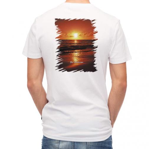 【Tシャツ】海の風景　サンセット