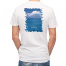 【Tシャツ】海の風景　夏の海と入道雲