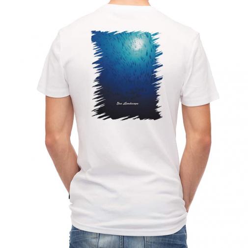 【Tシャツ】海の風景　魚影
