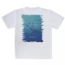 【Tシャツ】海の風景　マンタ(オニイトマキエイ)