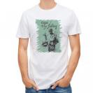 【Tシャツ】フライフィッシングとレインコート