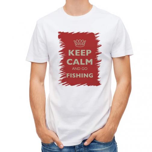 【Tシャツ】KEEP CALM AND OF FISHING