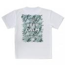 【Tシャツ】KEEP CALM AND OF FISHING　クリスタル