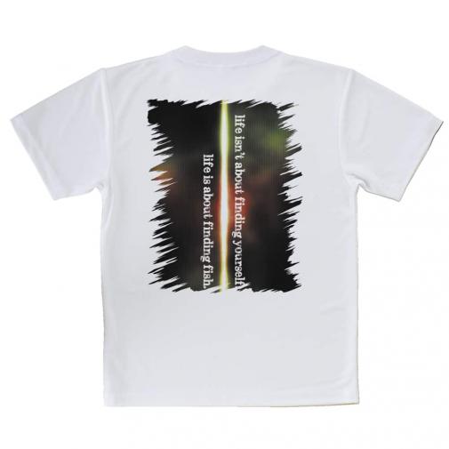 【Tシャツ】人生は魚を見つけることです