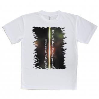 【Tシャツ】人生は魚を見つけることです