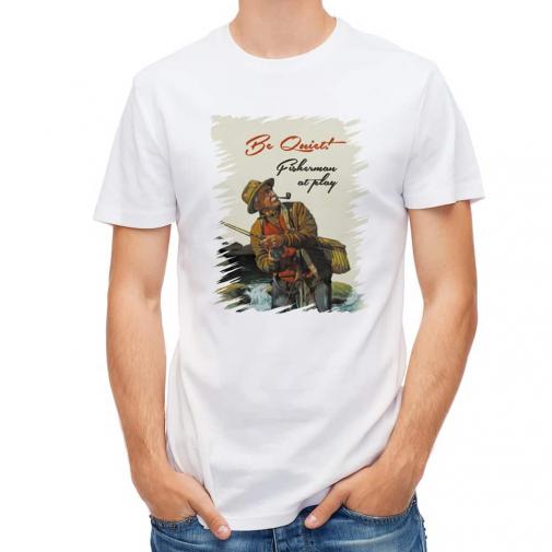 【Tシャツ】静かにしてください!