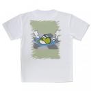 【Tシャツ】大分学スマホケース　めじろん　温泉タイム