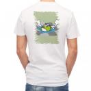 【Tシャツ】大分学スマホケース　めじろん　温泉タイム