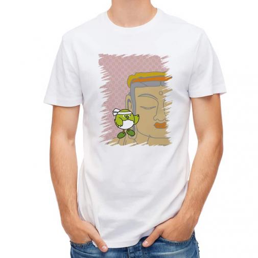 【Tシャツ】大分学スマホケース　めじろんと臼杵石仏