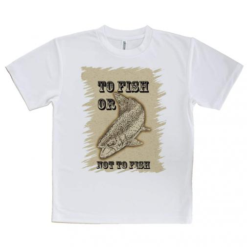 【Tシャツ】ニジマス　釣れますか?