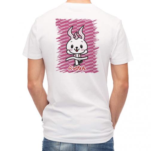 【Tシャツ】大分学スマホケース　べっぴょん　マラソンにチャレンジ!