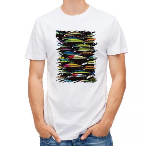 【Tシャツ】ルアーのコレクション　ブラック