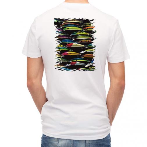 【Tシャツ】ルアーのコレクション　ブラック