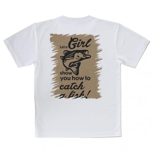 【Tシャツ】釣りガールがどうやって釣るか見せてあげるわ