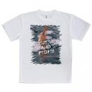 【Tシャツ】魚が掛かったので黙ってて!