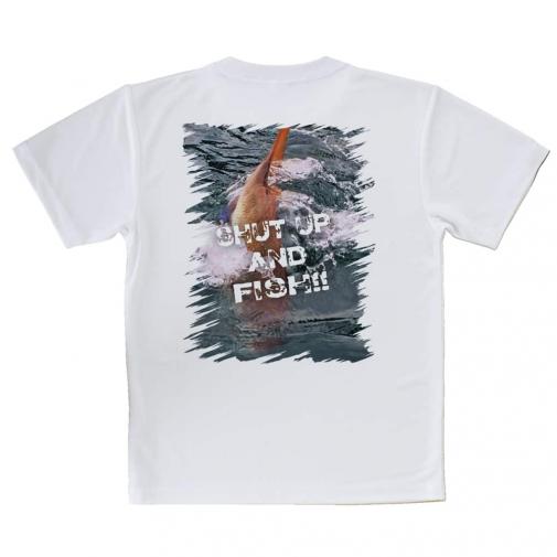 【Tシャツ】魚が掛かったので黙ってて!