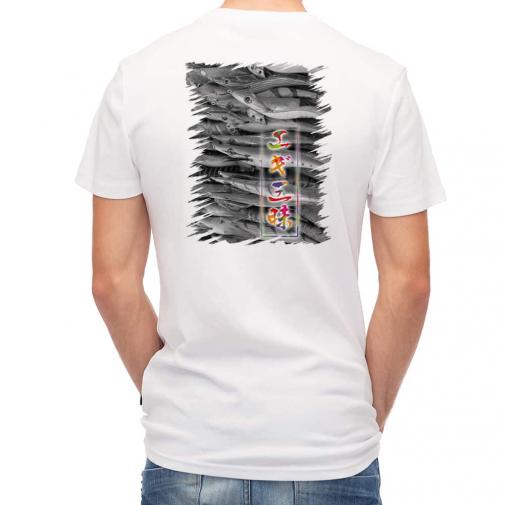 【Tシャツ】エギ三昧　白黒