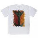 【Tシャツ】エギ柄　タイガーオレンジ