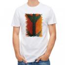 【Tシャツ】エギ柄　タイガーオレンジ