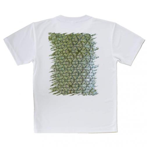 【Tシャツ】エギ柄　マスカットグリーン