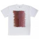 【Tシャツ】エギ柄　マーブルピンク