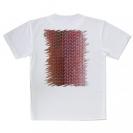 【Tシャツ】エギ柄　マーブルピンク