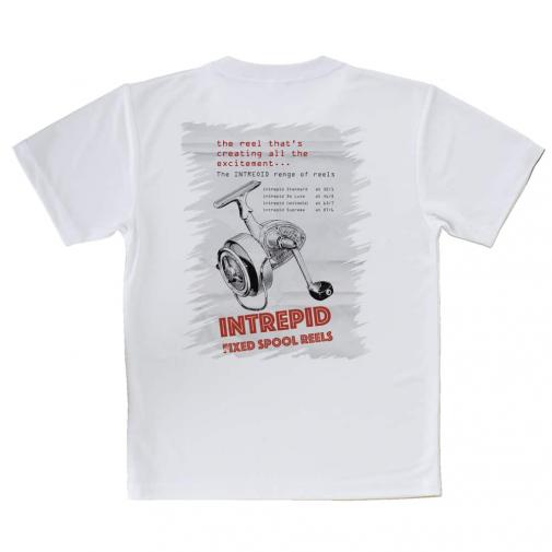 【Tシャツ】固定式スプールのリール発売!